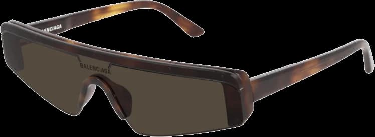 Lunettes de soleil Balenciaga Eyewear Extreme BB0003S Masque demi-cerclé