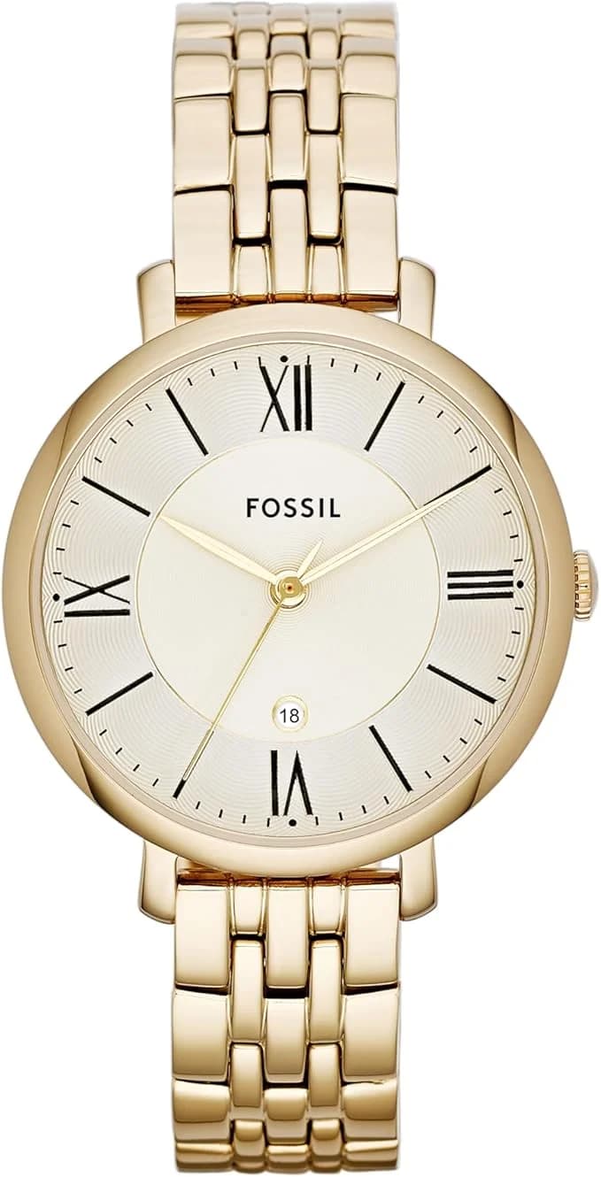 Montre Femme Fossil Jacqueline ES3434 Classique dorée