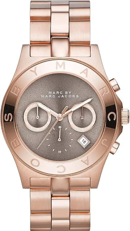 Montre Marc Jacobs MBM3308 Chronographe Femme en Acier Or Rose