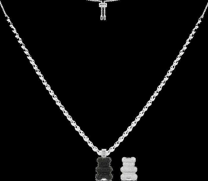 Garde-temps APM Monaco AC6384M, collier Yummy Bear Mood XL perles motif nounours