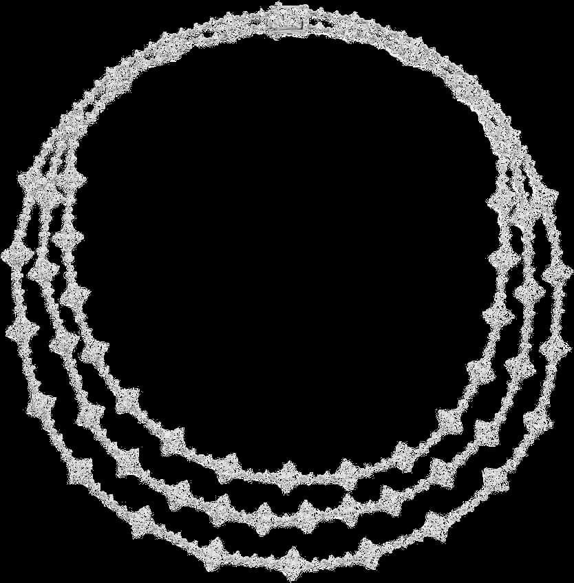 Garde-temps APM Monaco AC6515OX pour femme, éclat triple chaines en argent 925