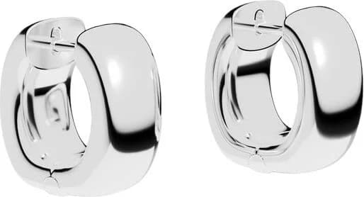 Garde-temps APM Monaco AE15402 pour femme, mini créoles argent 925