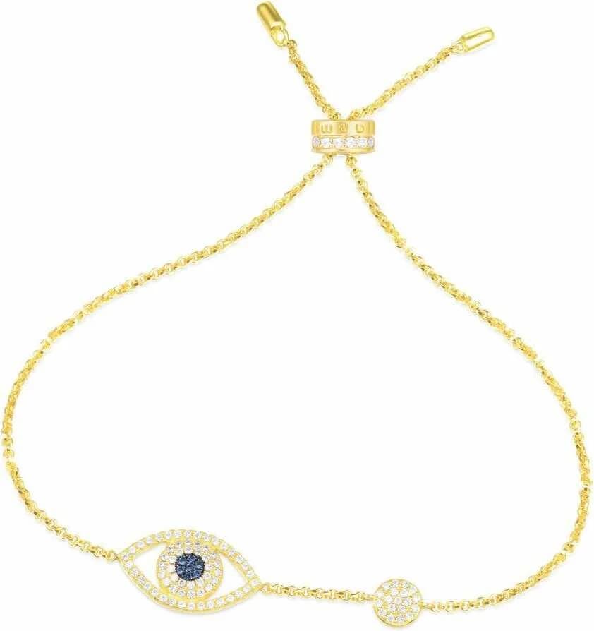 Garde-temps APM Monaco AB3347OXY pour femme, bracelet en métal doré or jaune et cristaux