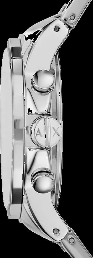 Zoom sur le cadran bleu du Armani Exchange AX2155