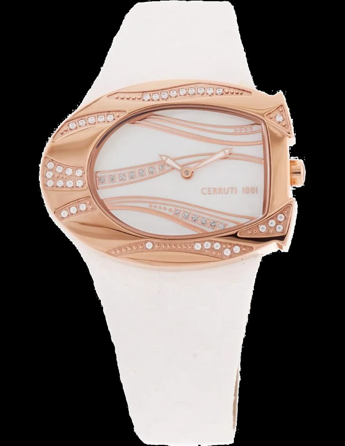 Le garde-temps Cerruti 1881 CRP003R266A vu de profil