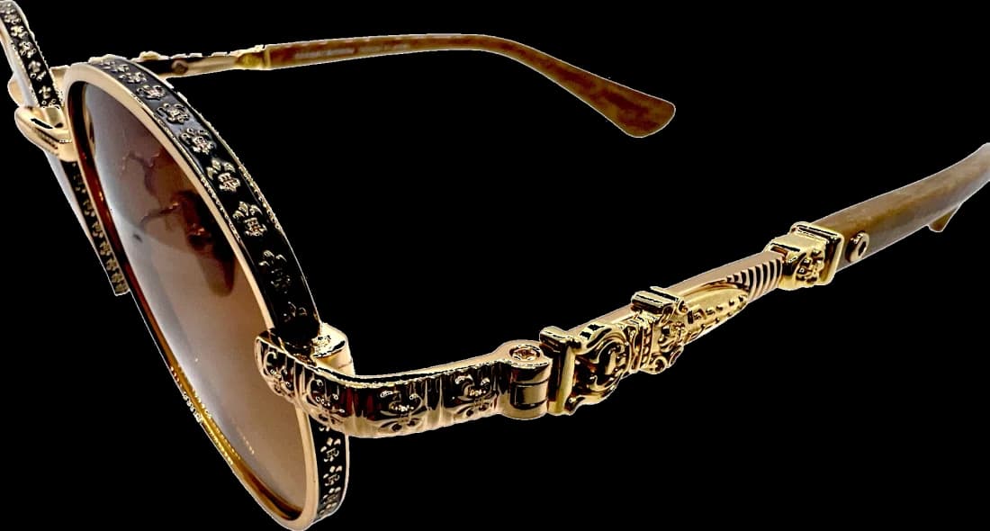 Fond du boîtier du garde-temps Chrome Hearts 110033