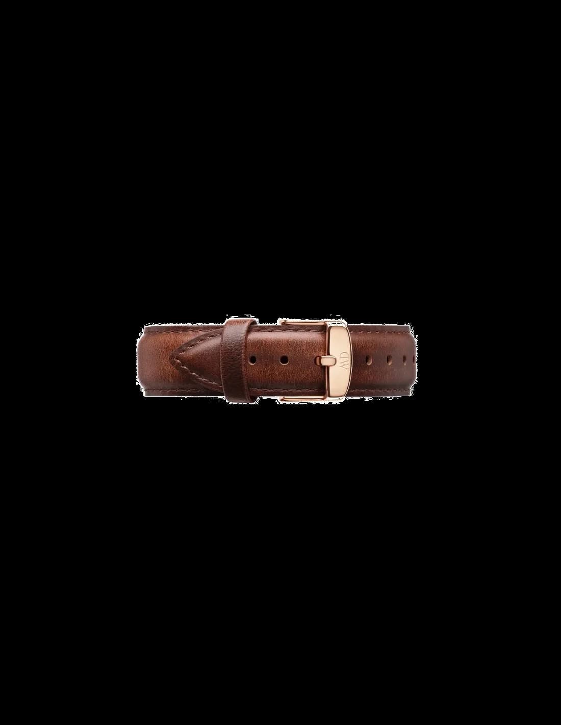 Garde-temps Daniel Wellington, bracelet cuir classique St Mawes