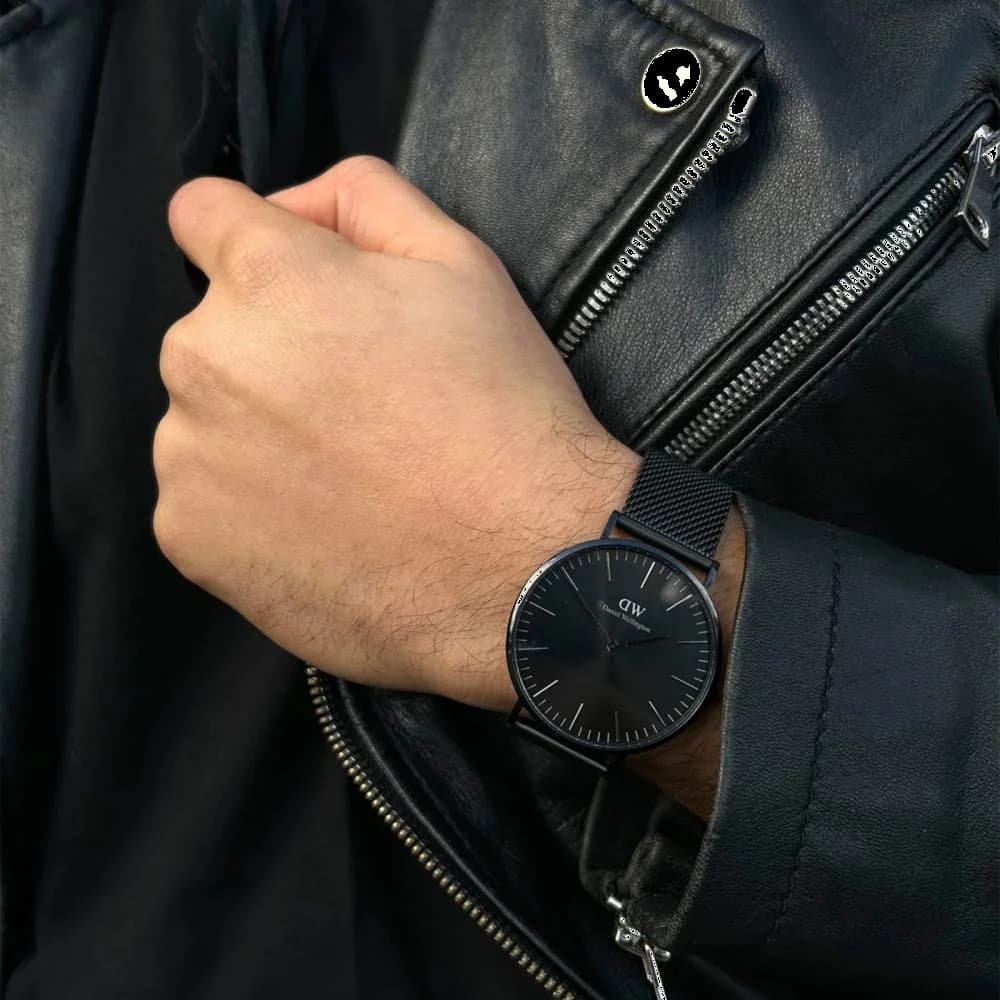 Détail du bracelet acier du Daniel Wellington DW00100632