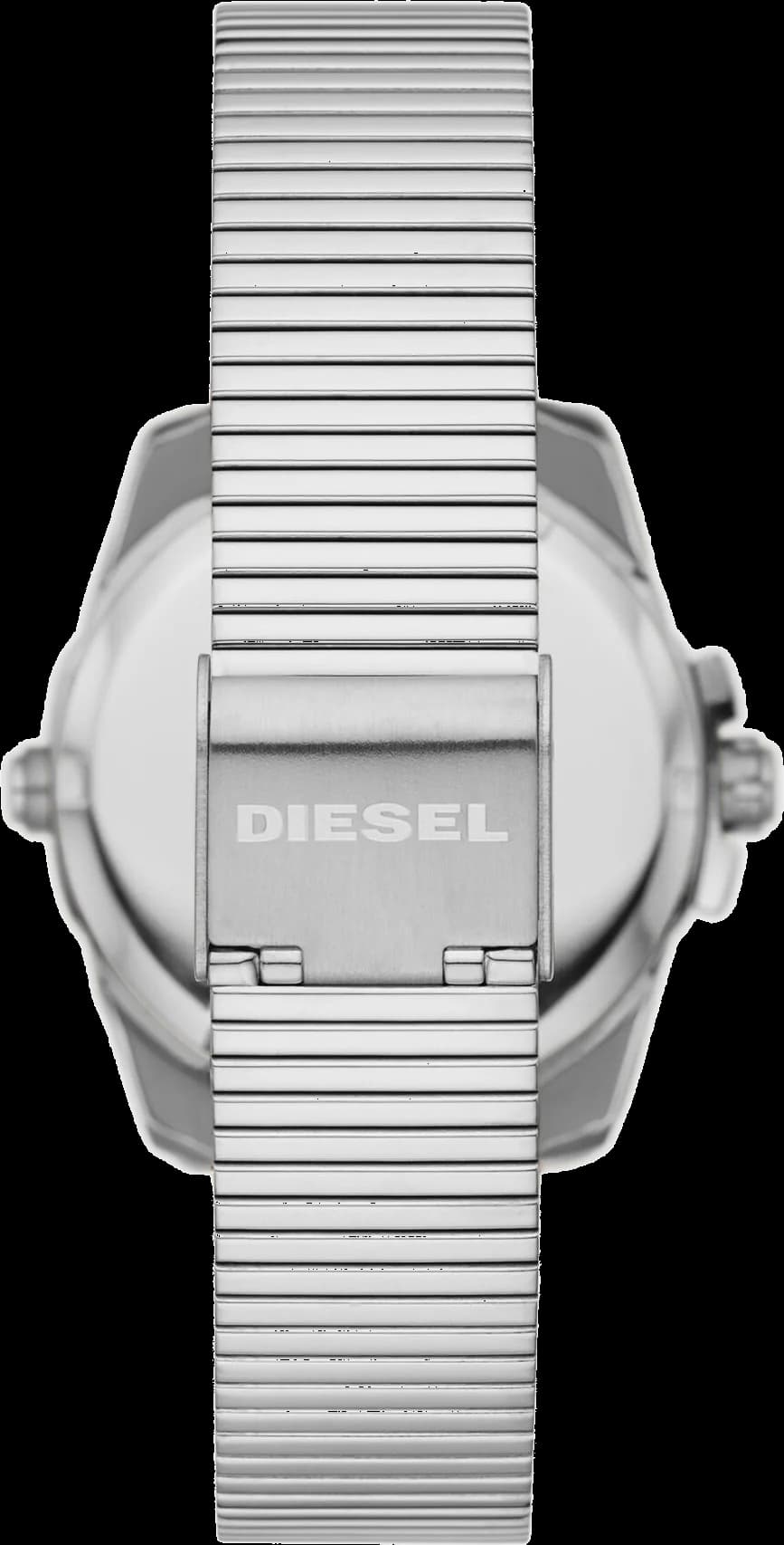 Zoom sur le cadran argent du Diesel DZ1962