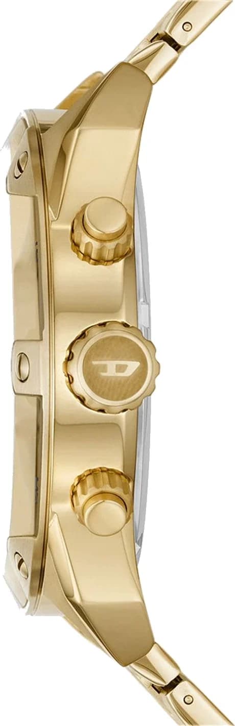 Zoom sur le cadran or du Diesel DZ4608