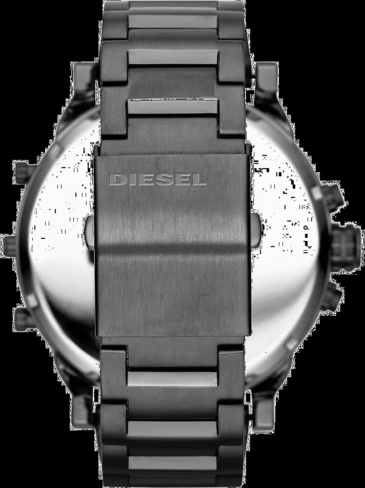 Zoom sur le cadran bleu du Diesel DZ7331