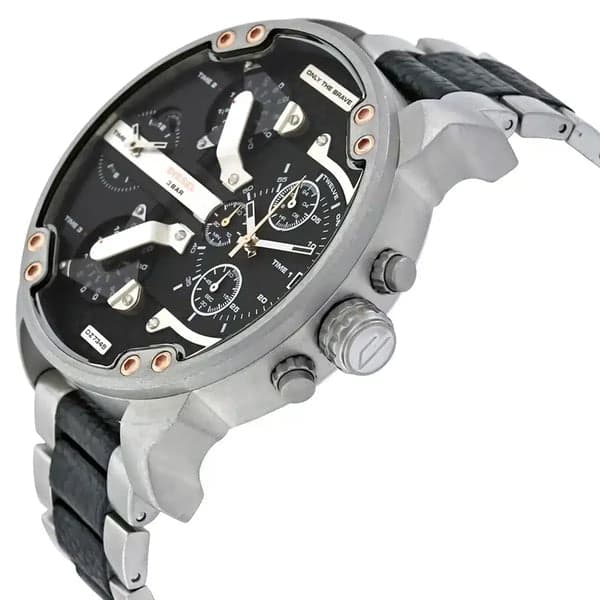 Le garde-temps Diesel DZ7349 vu de profil