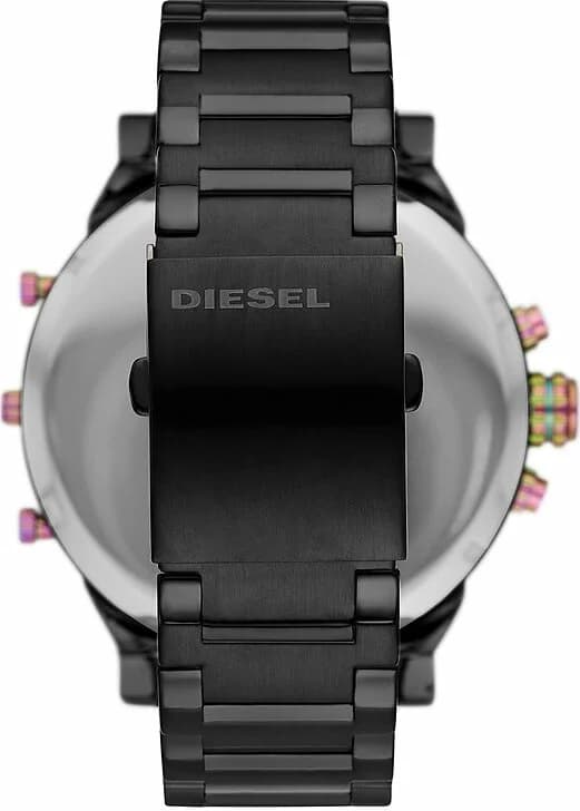 Montre Diesel DZ7436 homme détail cadran noir