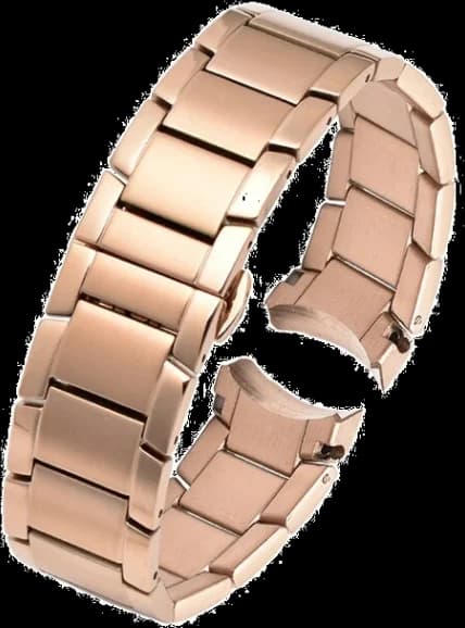 Garde-temps Emporio Armani AR2452_STRAP, bracelet acier inoxydable or rose