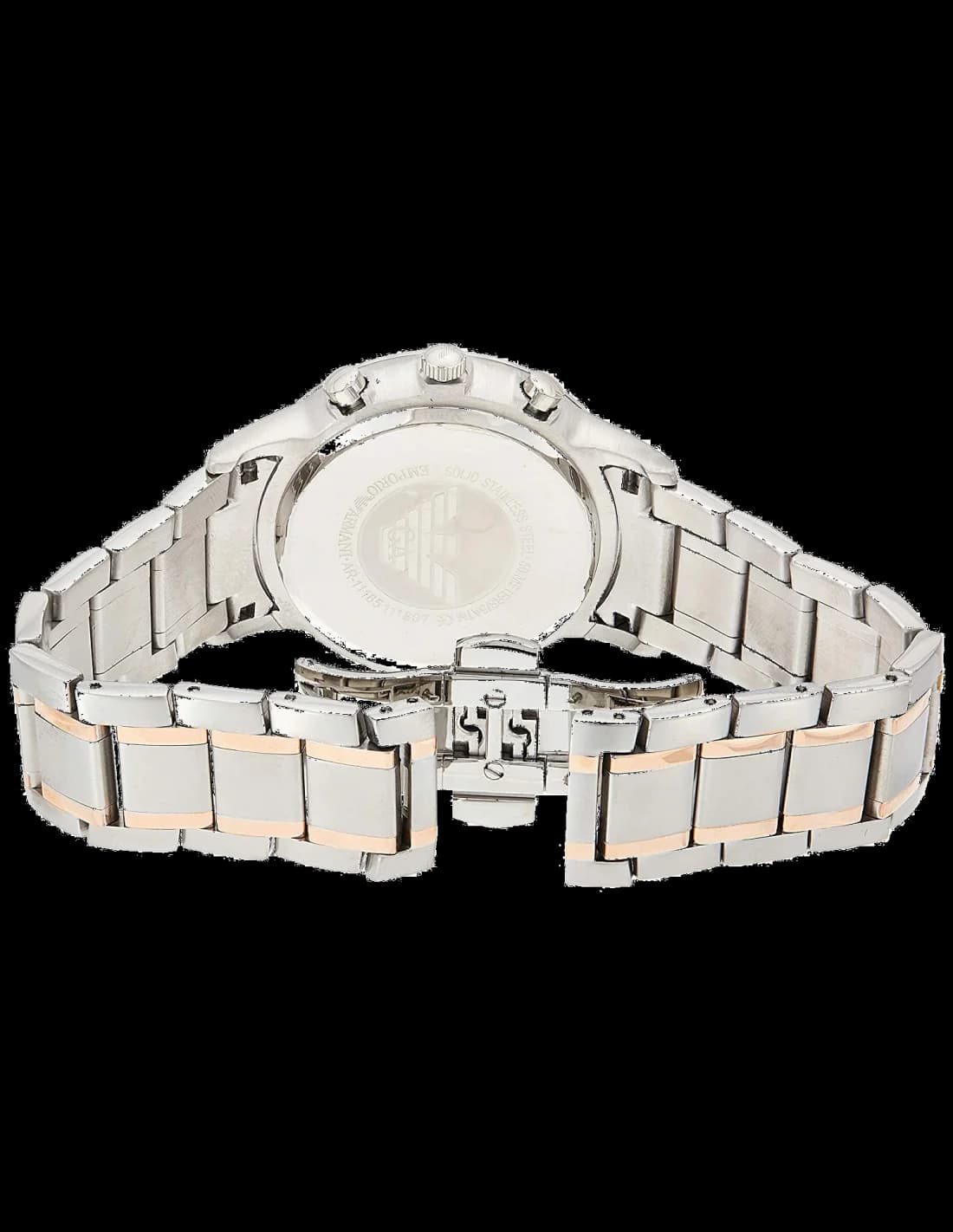 Le garde-temps Emporio Armani AR11165 vu de profil