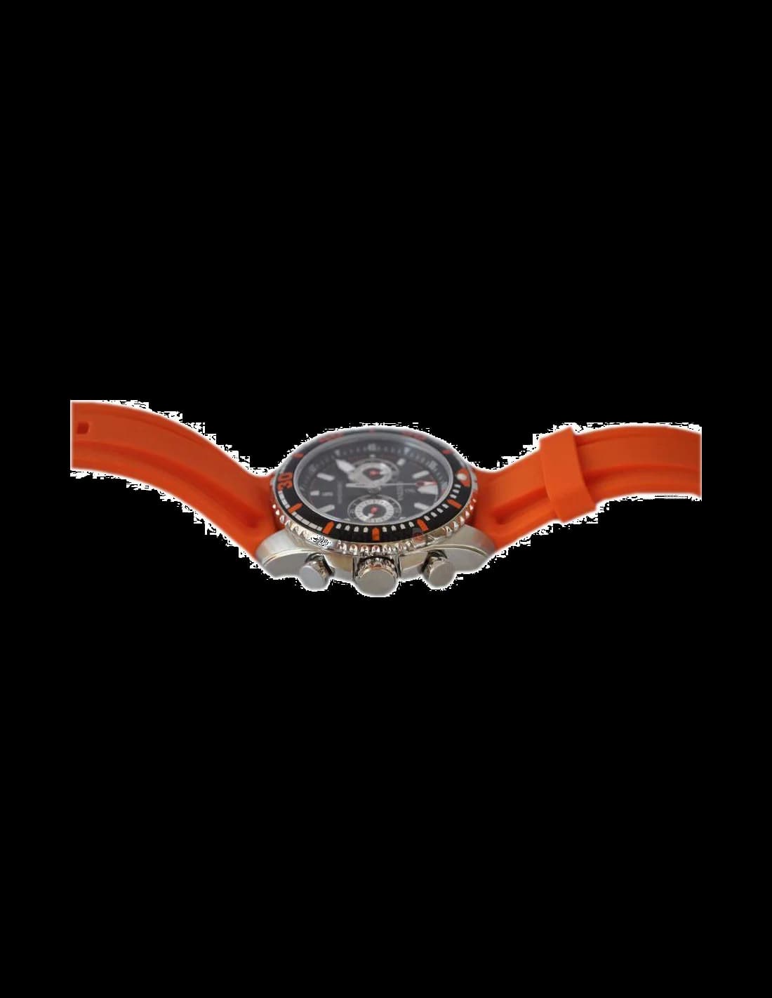 Visage cadran Festina F16574/2 avec index bâtons blancs, aiguilles luminescentes et compteurs chrono noirs