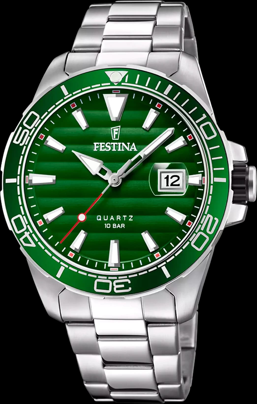 Garde-temps Festina F20360/3 pour homme, cadran vert, design sportif