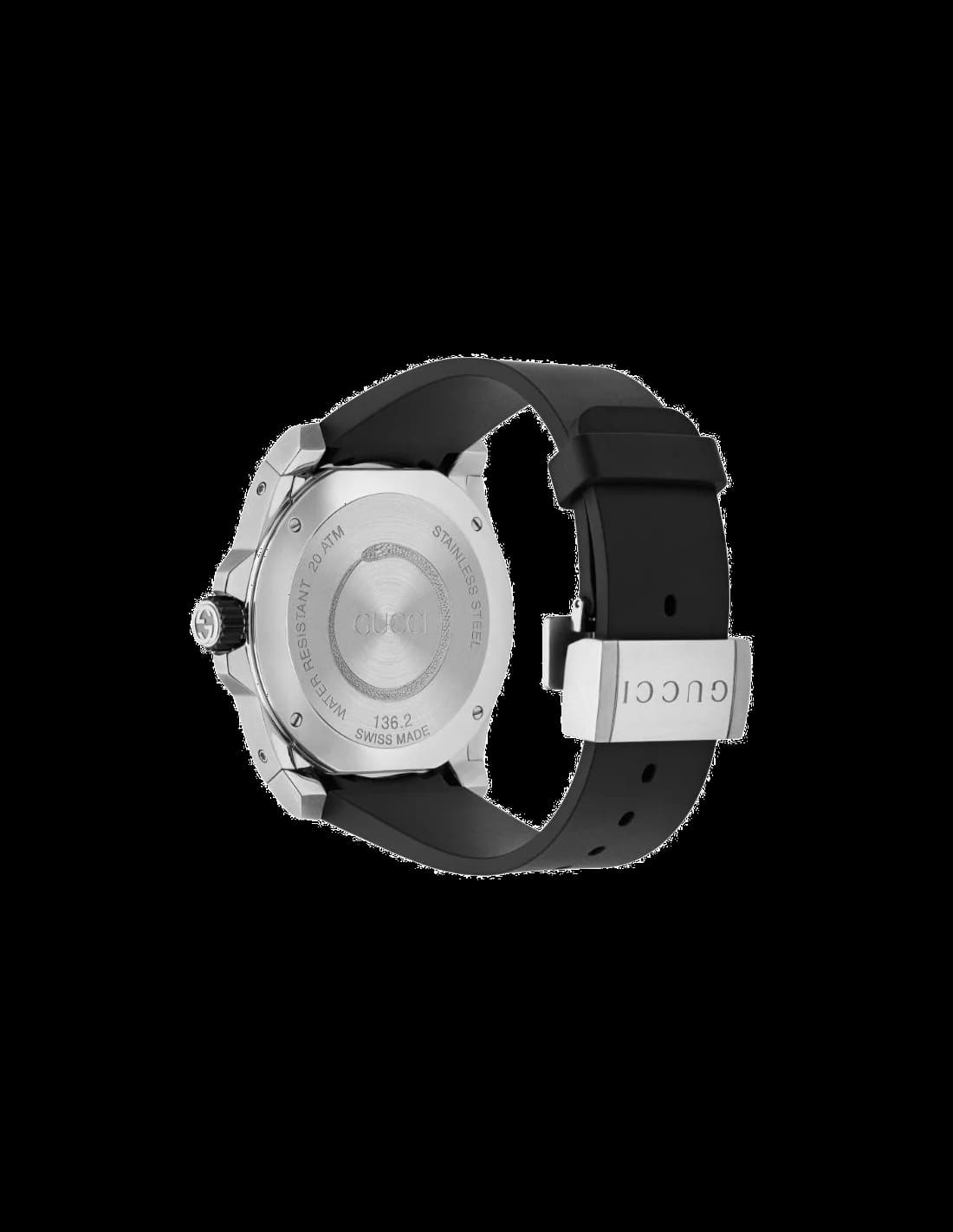 Fond du boîtier du garde-temps Gucci YA136217