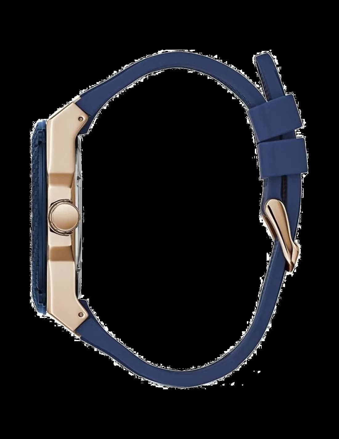 Le garde-temps Guess Collection W1049G2 vu de profil