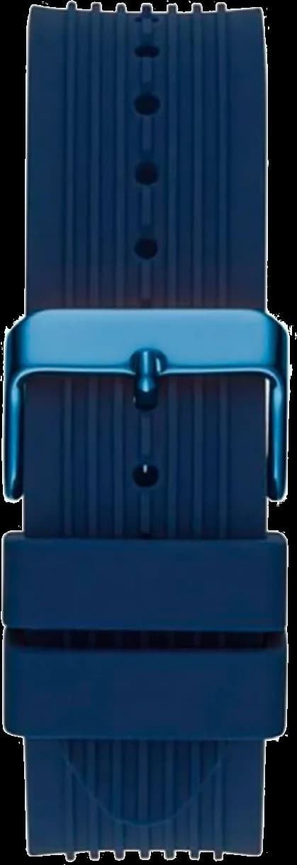 Zoom sur le cadran bleu du Guess GW0057G3
