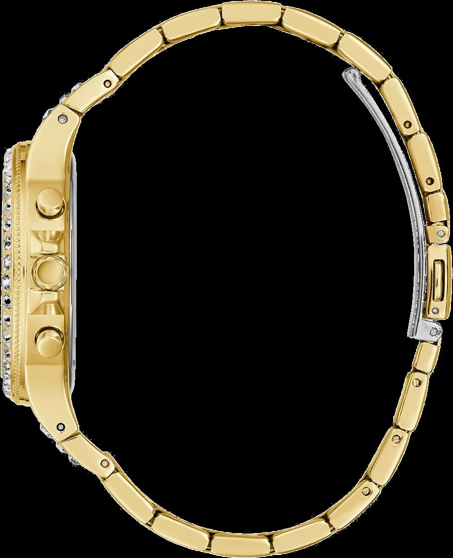 Zoom sur le cadran or du Guess GW0320L2