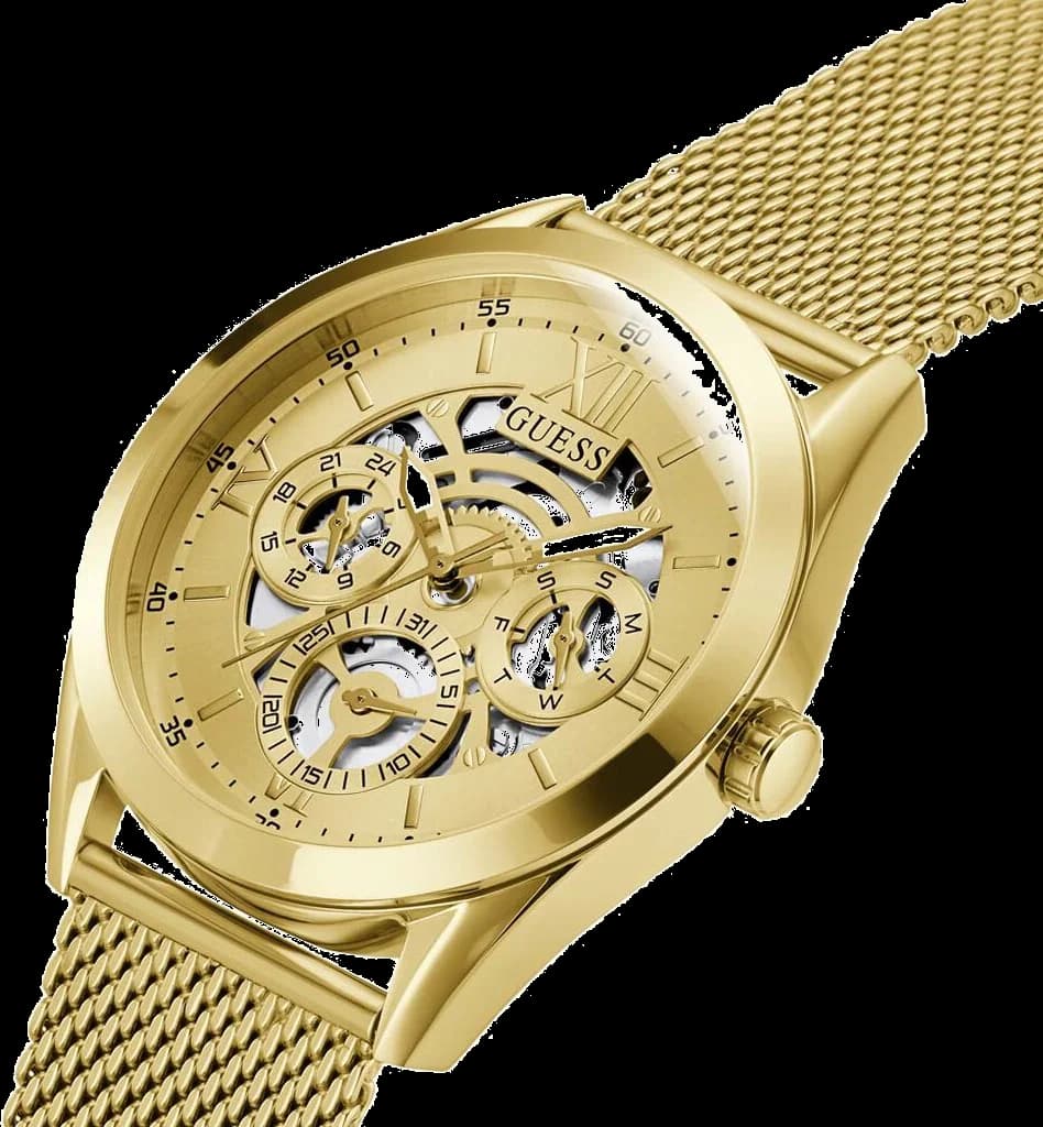 Le garde-temps Guess GW0368G2 vu de profil