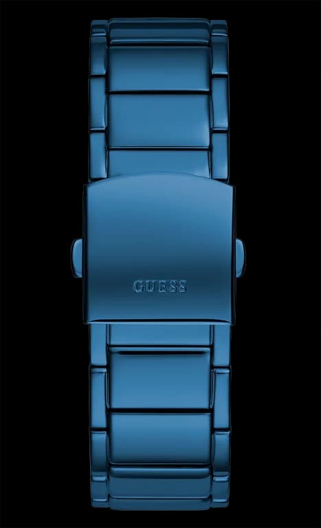 Détail du bracelet acier du Guess GW0387G4