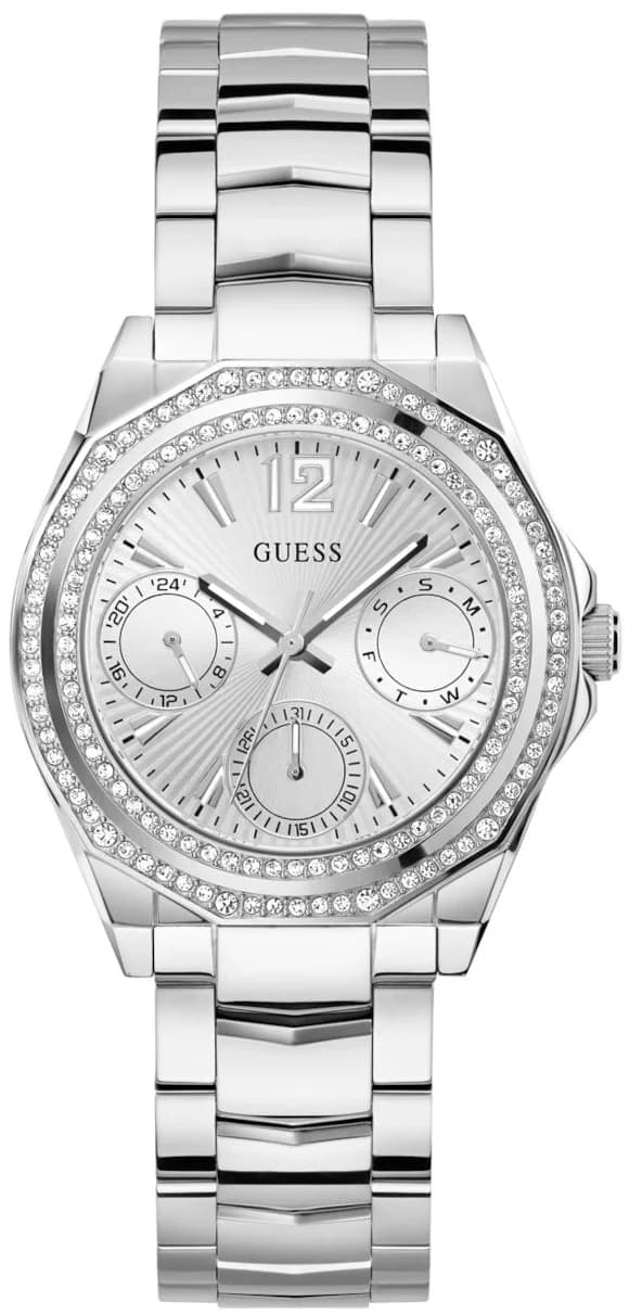 Montre Guess GW0685L1 femme cadran argent bracelet acier