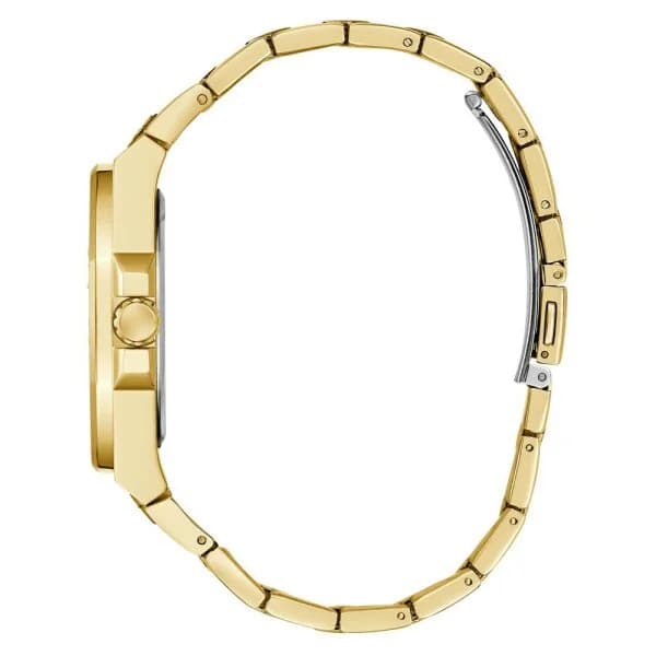 Zoom sur le cadran or du Guess GW0777L2