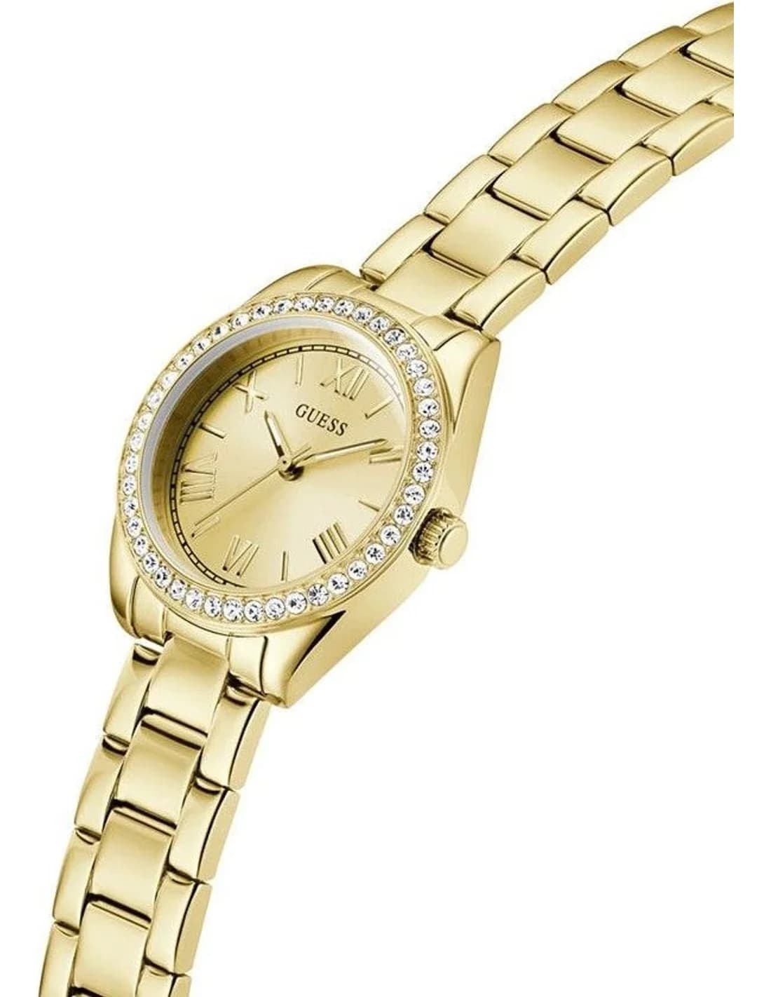 Le garde-temps Guess GW0841L7 vu de profil