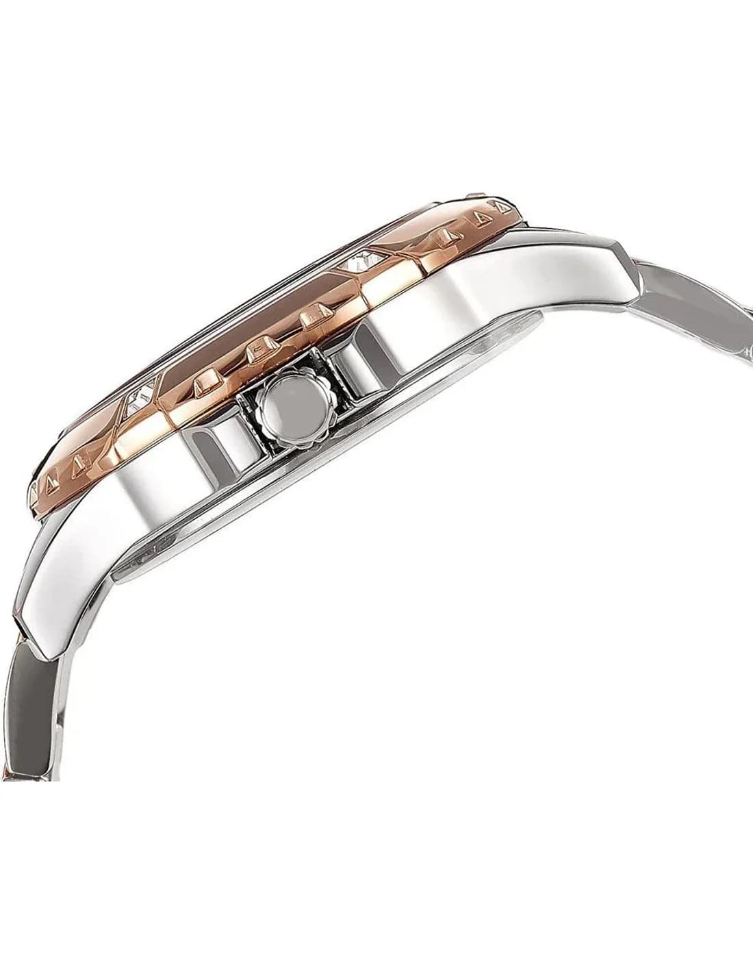 Le garde-temps Guess W0443L4 vu de profil