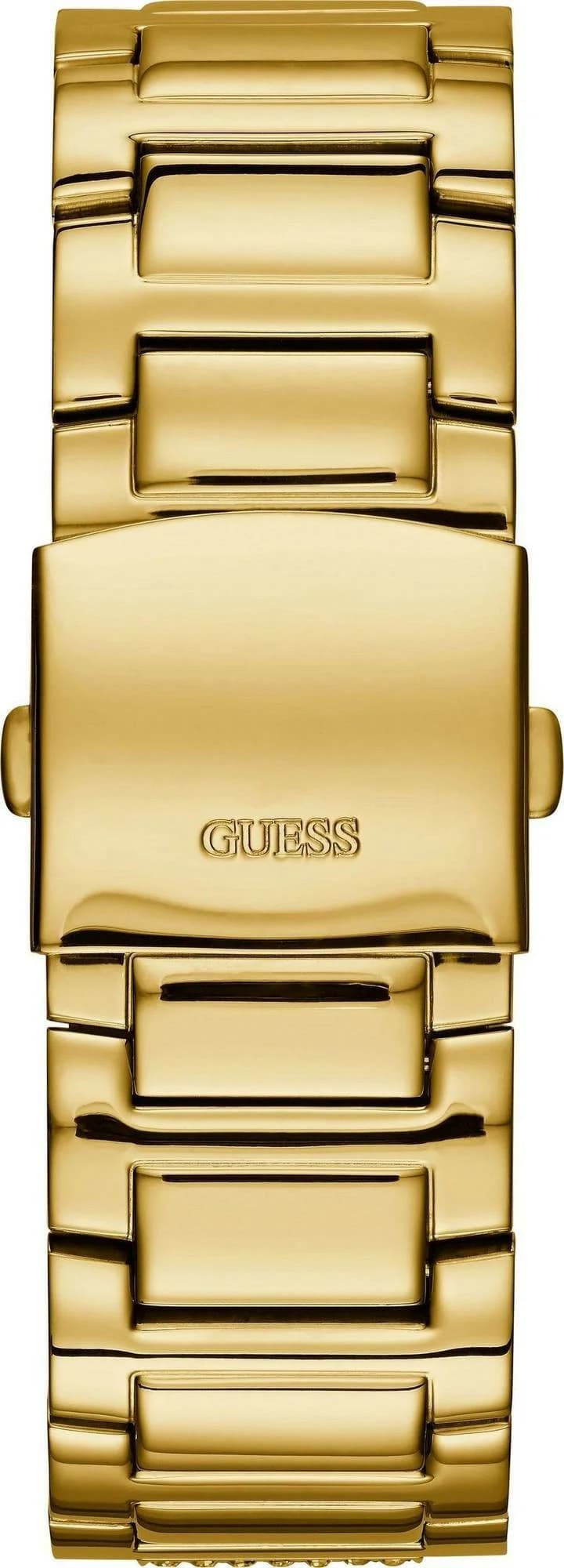 Zoom sur le cadran or du Guess W0799G2
