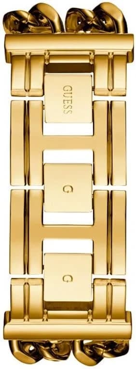 Zoom sur le cadran or du Guess W1117L2