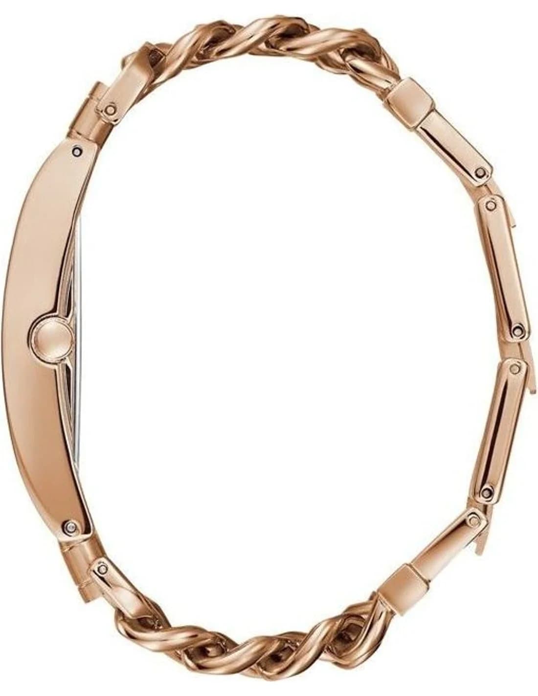 Le garde-temps Guess W1275L3 vu de profil