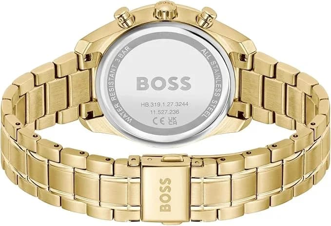 Zoom sur le cadran or du Hugo Boss 1502768