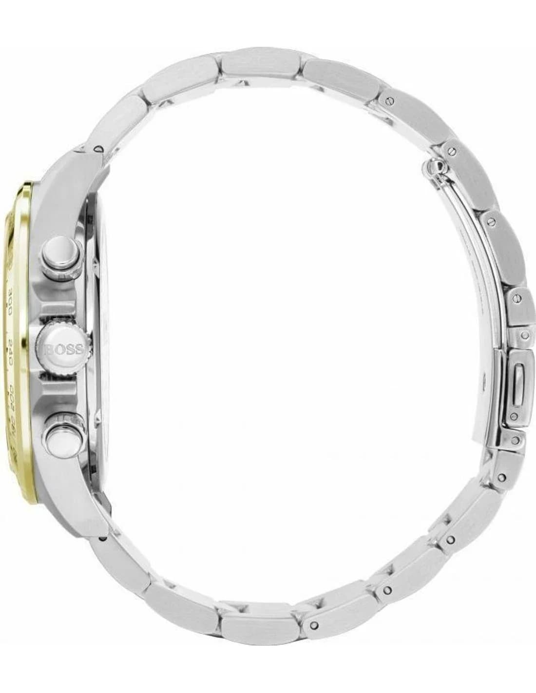Zoom sur le cadran bleu du Hugo Boss 1513767