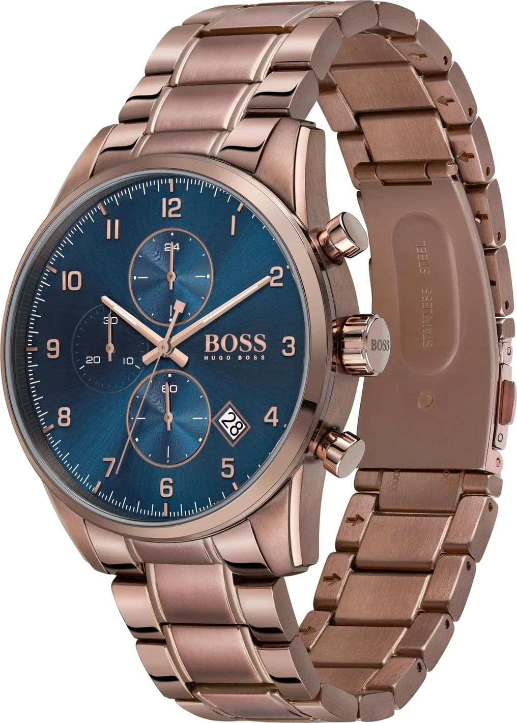 Le garde-temps Hugo Boss 1513788 vu de profil