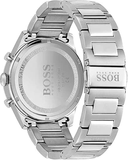 Zoom sur le cadran bleu du Hugo Boss 1513867