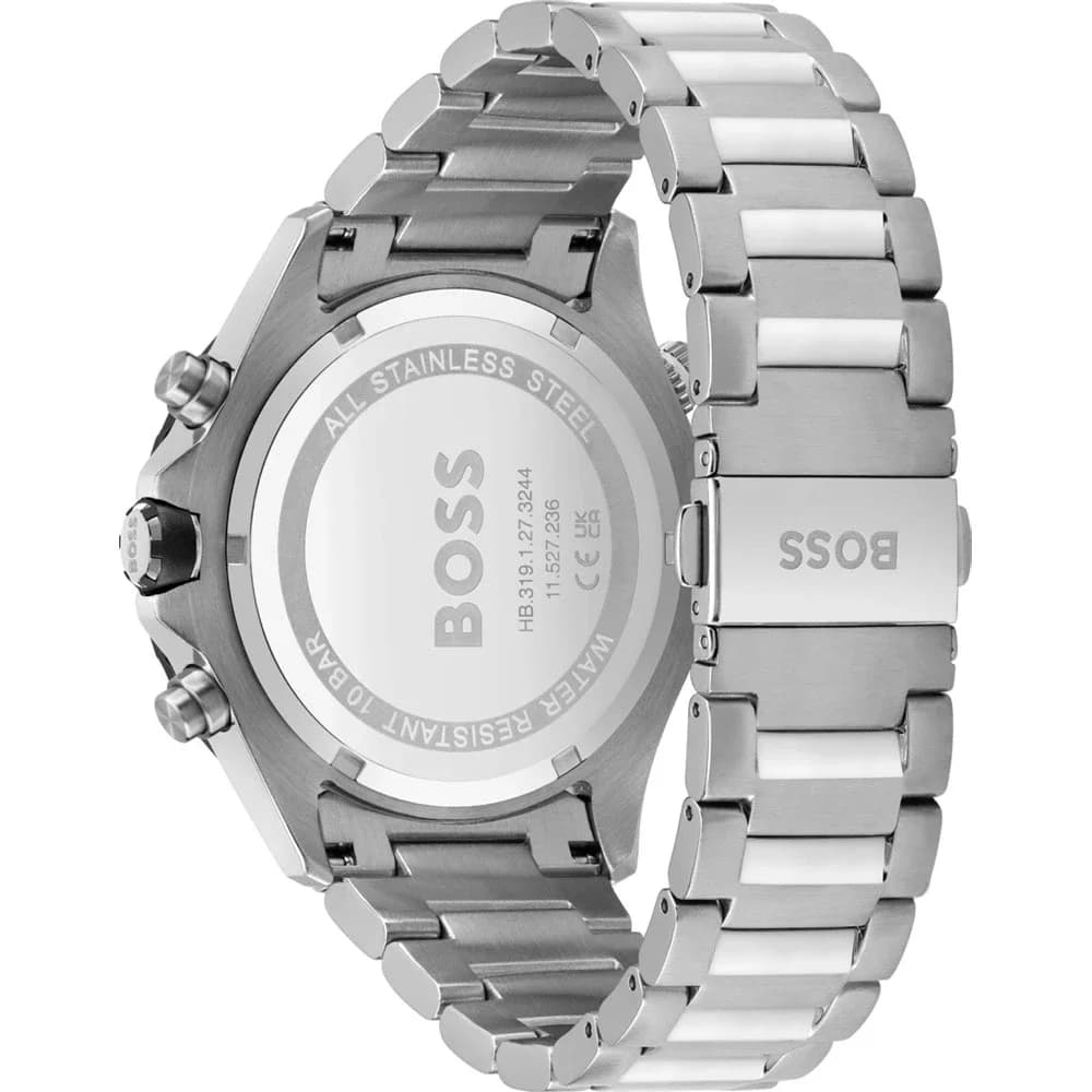 Zoom sur le cadran vert du Hugo Boss 1513930