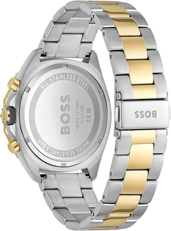 Zoom sur le cadran gris du Hugo Boss 1513974