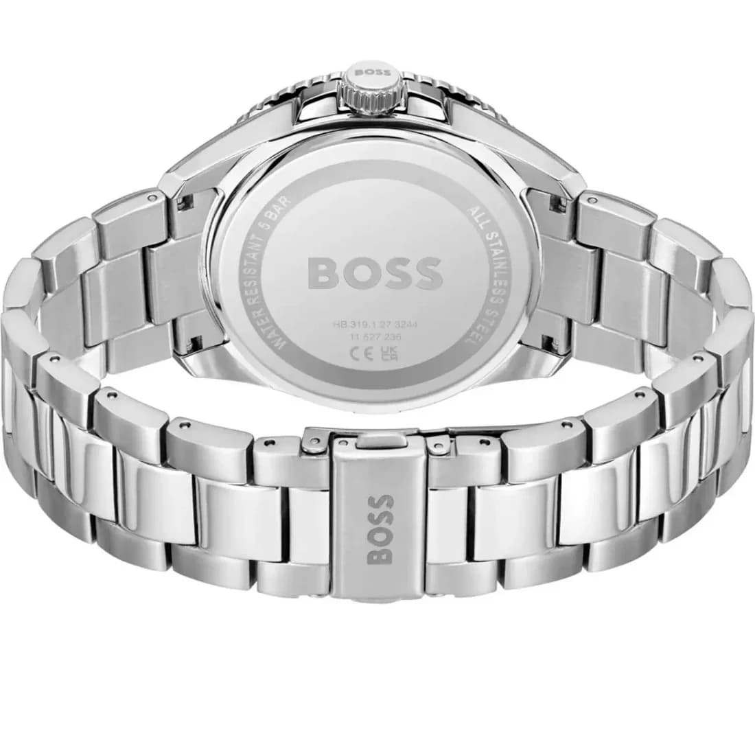 Zoom sur le cadran bleu du Hugo Boss 1514207