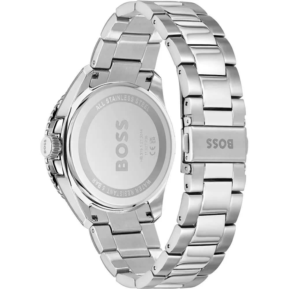 Zoom sur le cadran vert du Hugo Boss 1514208