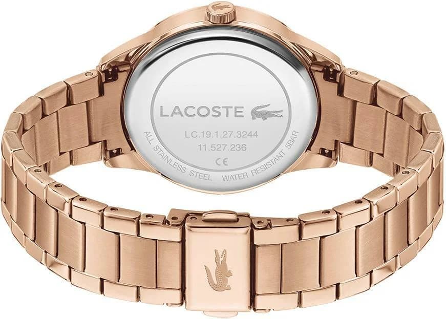 Zoom sur le cadran rouge du Lacoste 2001191