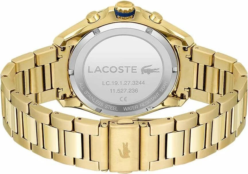 Zoom sur le cadran bleu du Lacoste 2011151