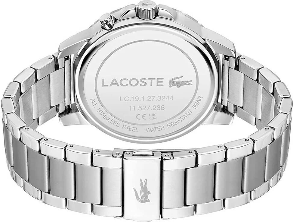 Zoom sur le cadran bleu du Lacoste 2011208
