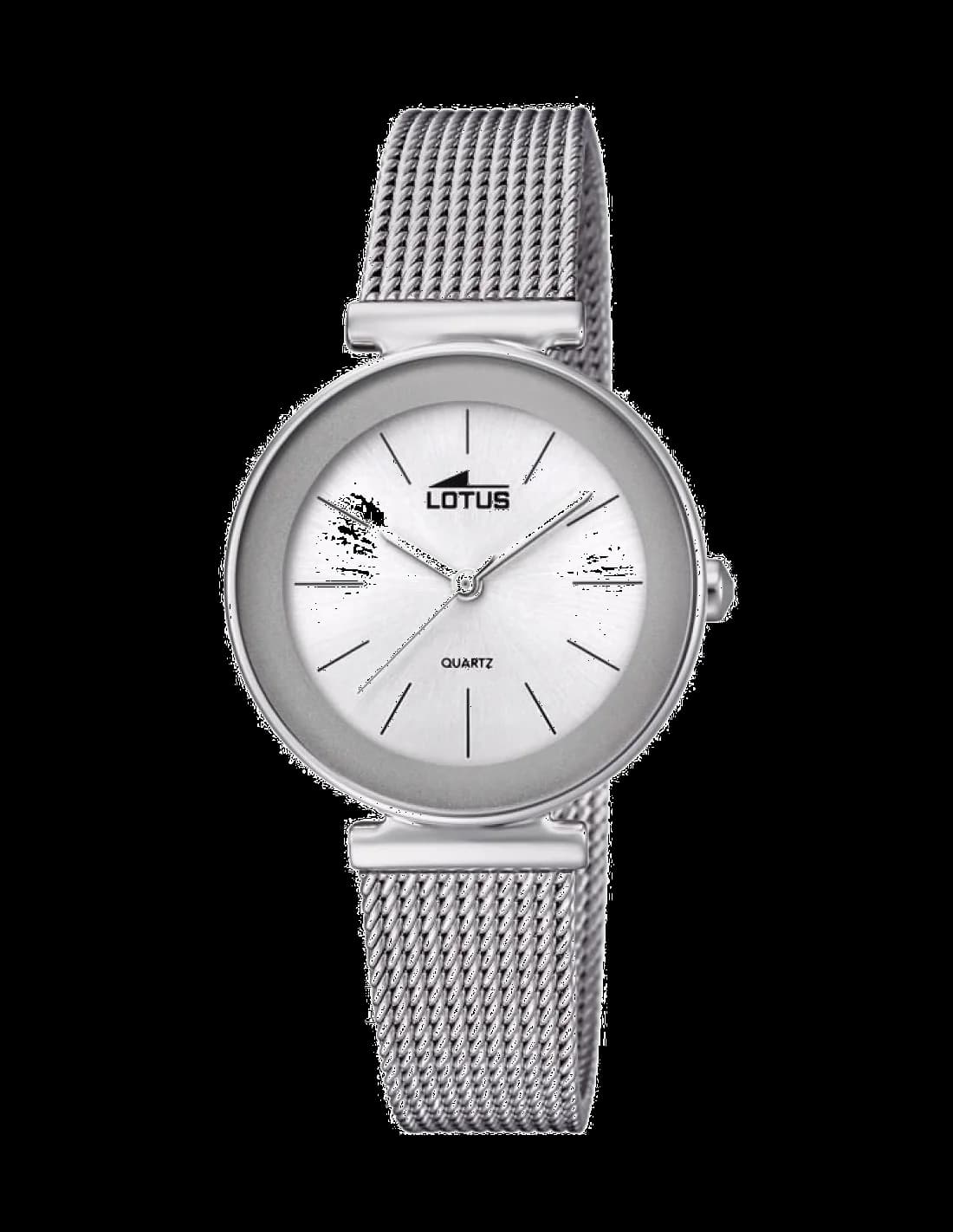 Garde-temps Lotus L18434/1 pour femme, au bracelet acier et cadran argent