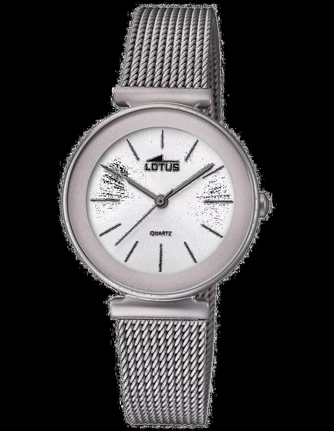 Garde-temps Lotus L18435/1 pour femme, sur bracelet acier et cadran argent