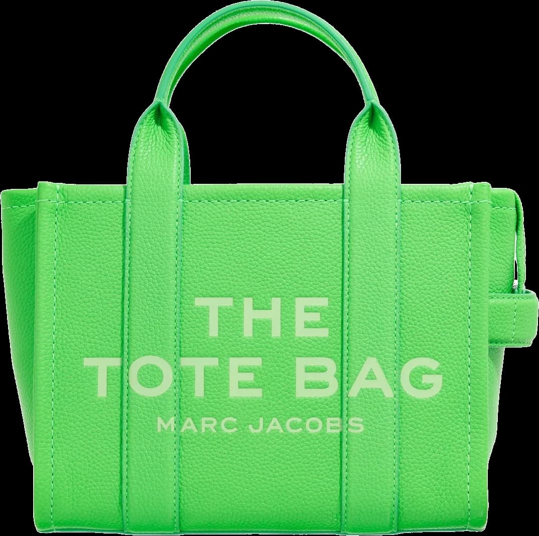 Garde-temps Marc Jacobs H009L01SP21-348 pour femme, sac vert fluo en cuir grainé
