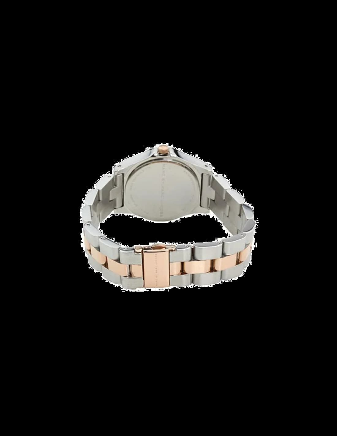 Zoom sur le cadran blanc du Marc Jacobs MBM3129