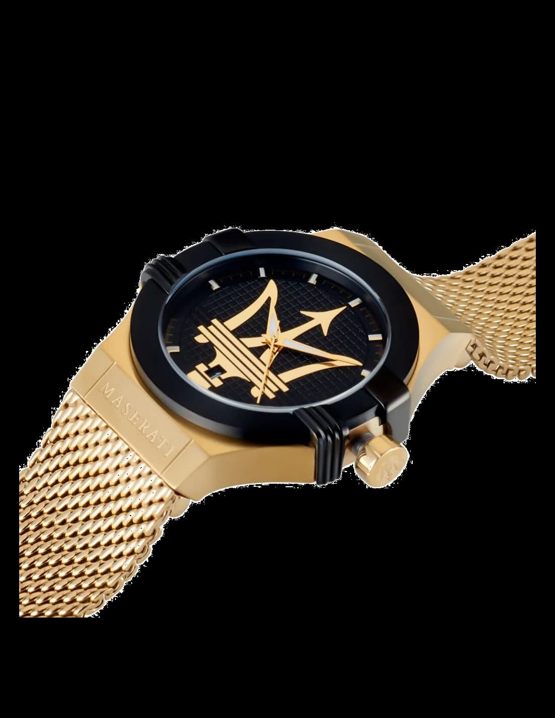 Le garde-temps Maserati R8853108006 vu de profil